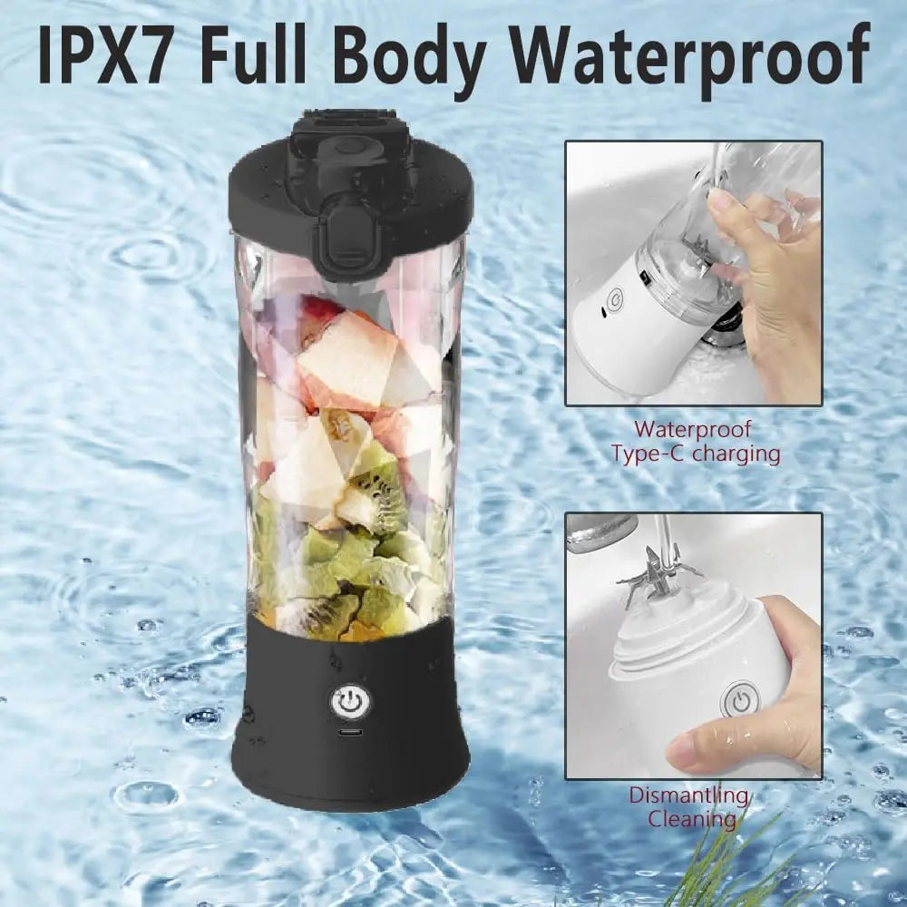 20oz USB-C Rechargeable Portable Blender for Smoothies & Shakes