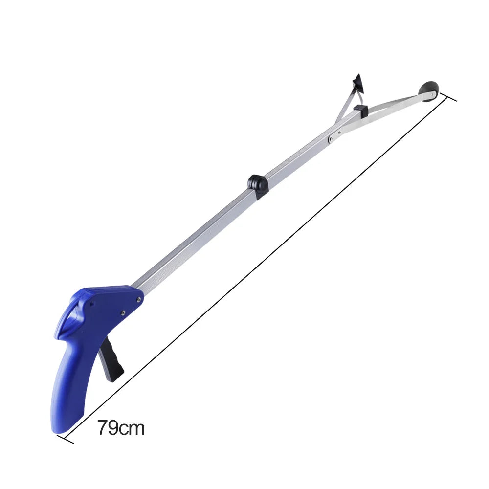 Extra Long Foldable Reacher Grabber Tool – 83 cm Lightweight Pick-Up Stick for Trash, Household Items & Hard-to-Reach Objects