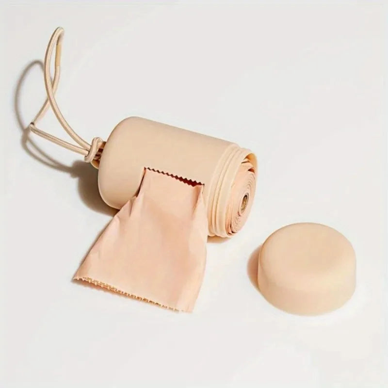 1 dispensador de bolsas de residuos para perros portátil, mini organizador de bolsas de basura para limpieza de mascotas, suministros para el hogar y la cocina