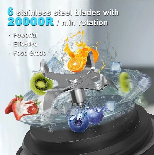 20oz USB-C Rechargeable Portable Blender for Smoothies & Shakes
