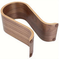 U-Shaped Wooden Headphone Stand – Premium Walnut Desktop Display Holder for All Headphones