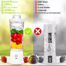 20oz USB-C Rechargeable Portable Blender for Smoothies & Shakes